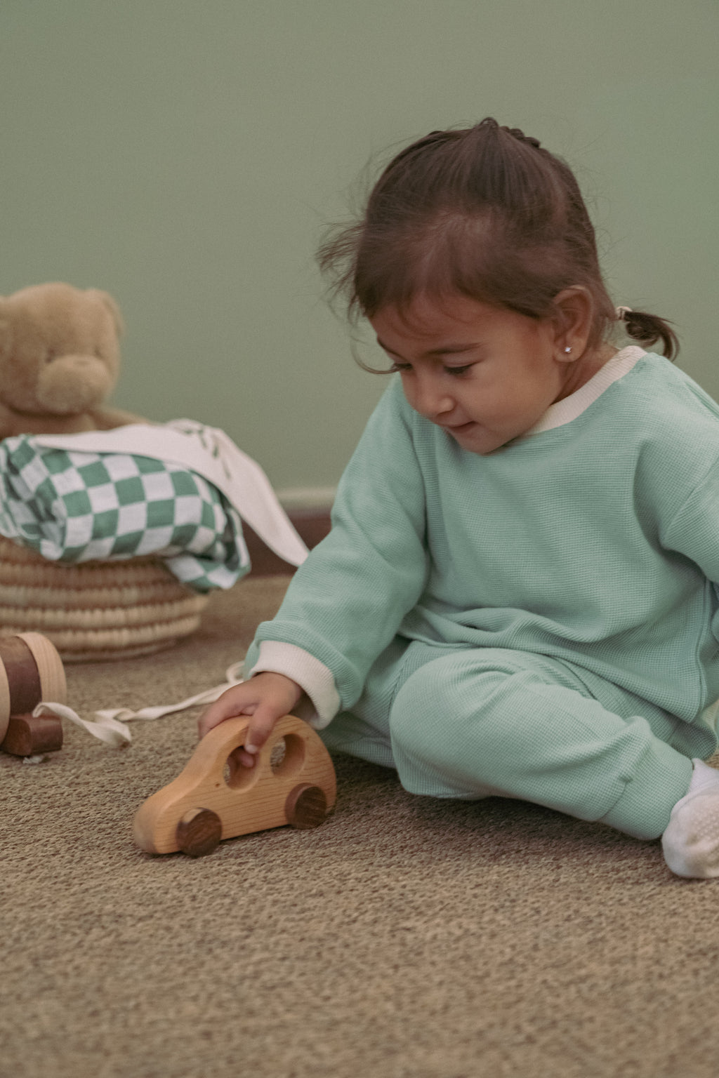 Waffle Long Sleeve With Rim