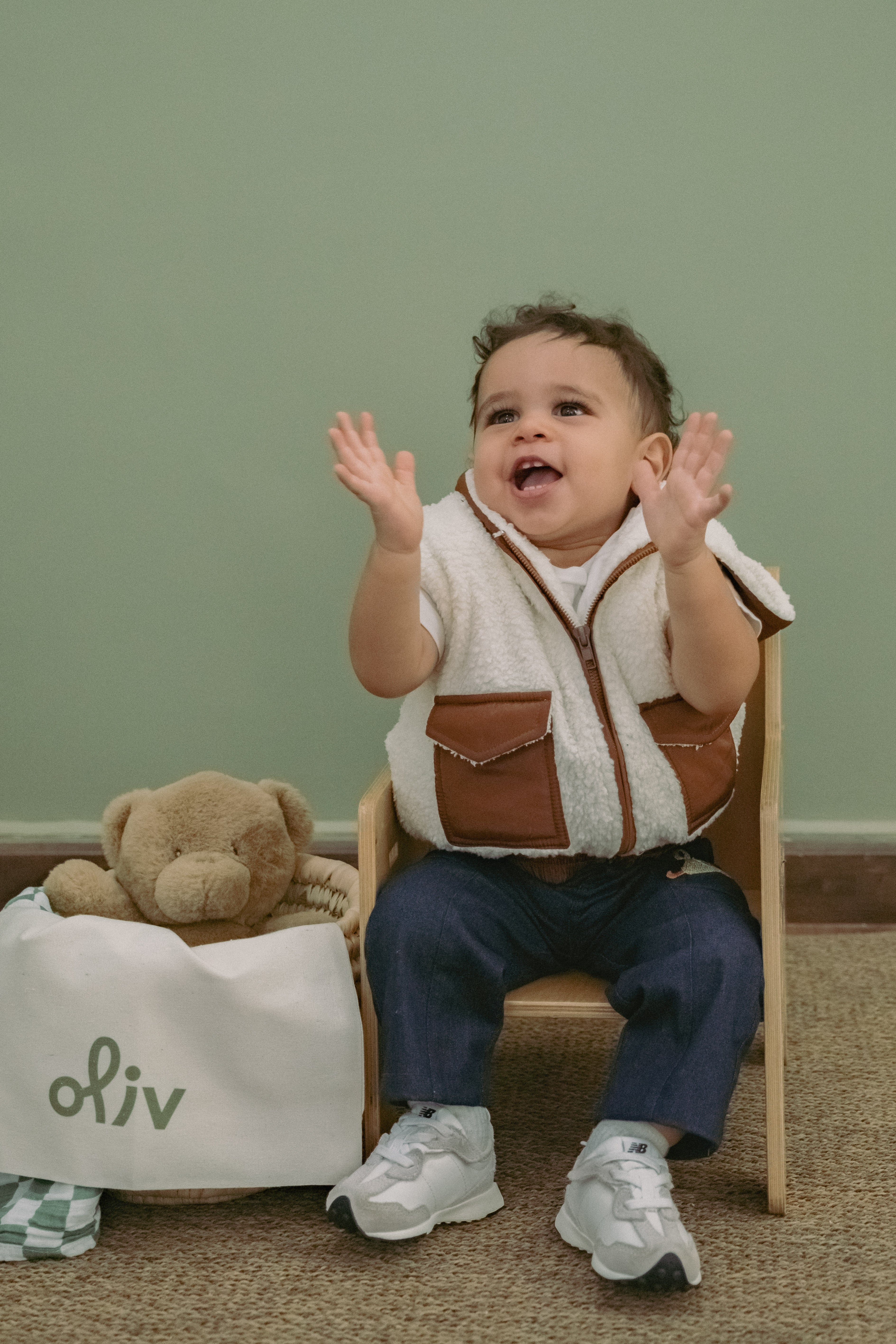 Teddy Fleece Jacket/Vest