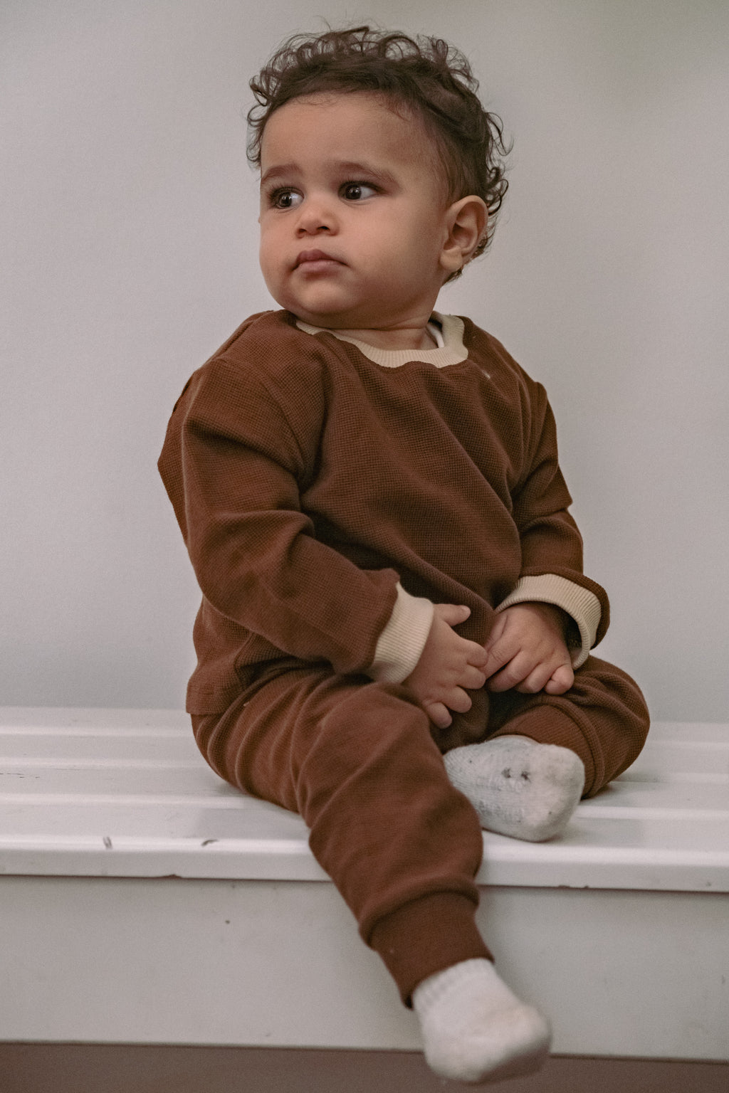 Waffle Long Sleeve With Rim