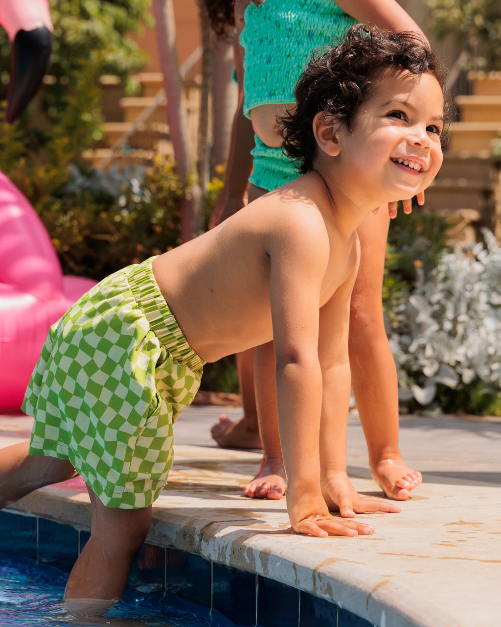 Seaside swim shorts