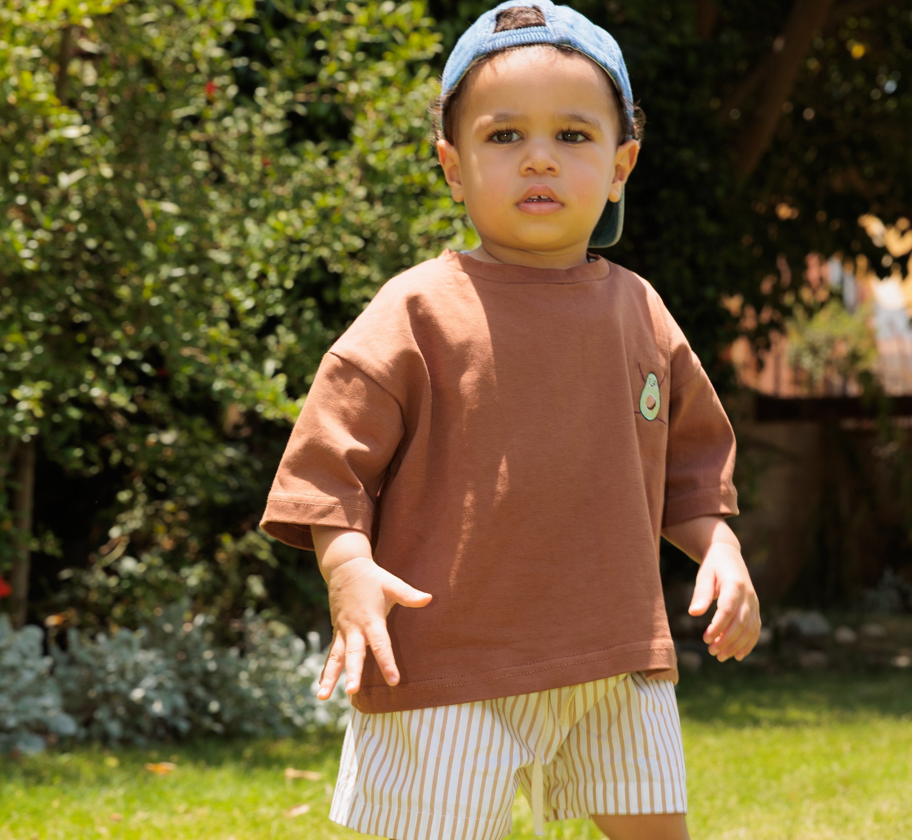 Stripes Relaxed Shorts