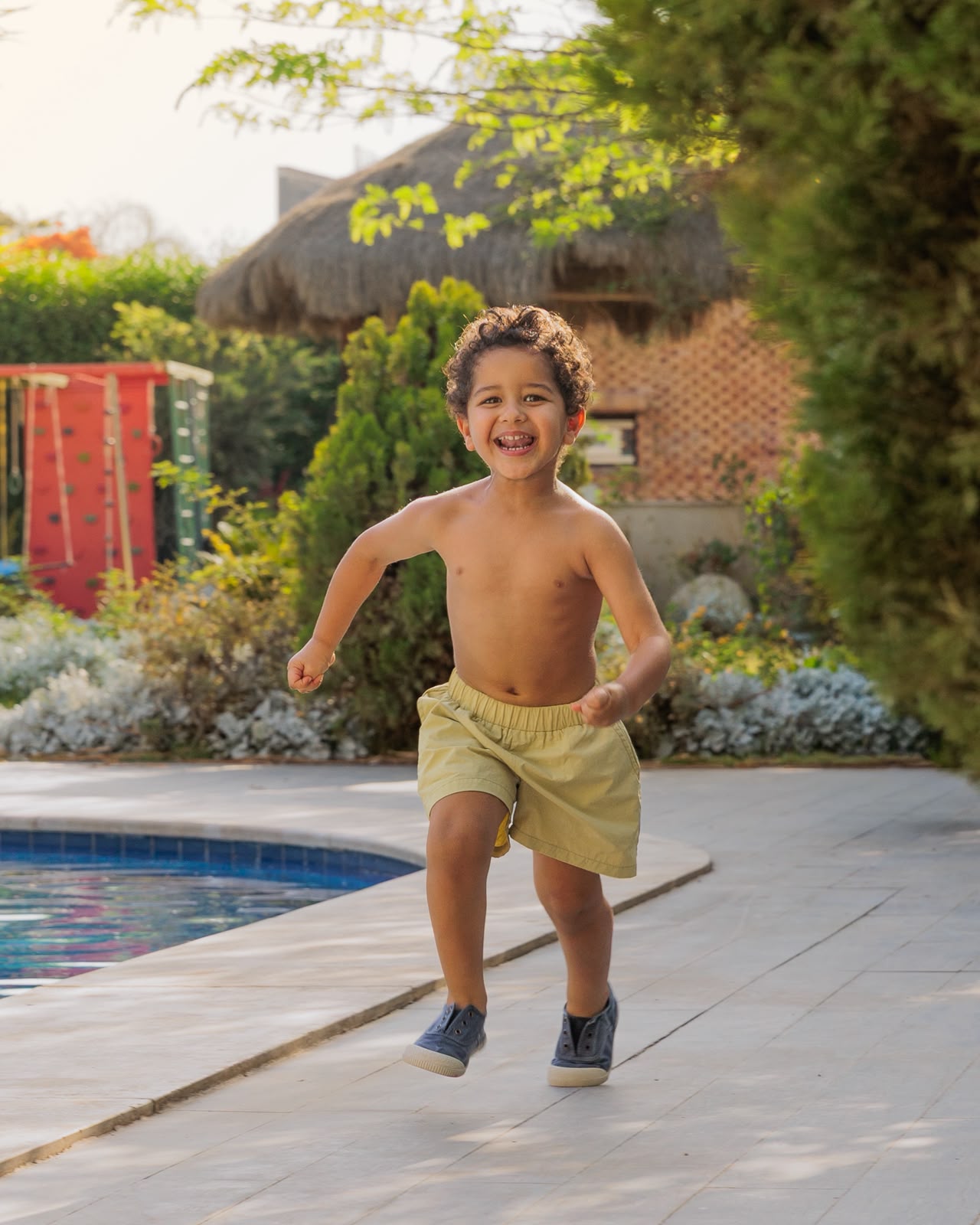 Seaside swim shorts