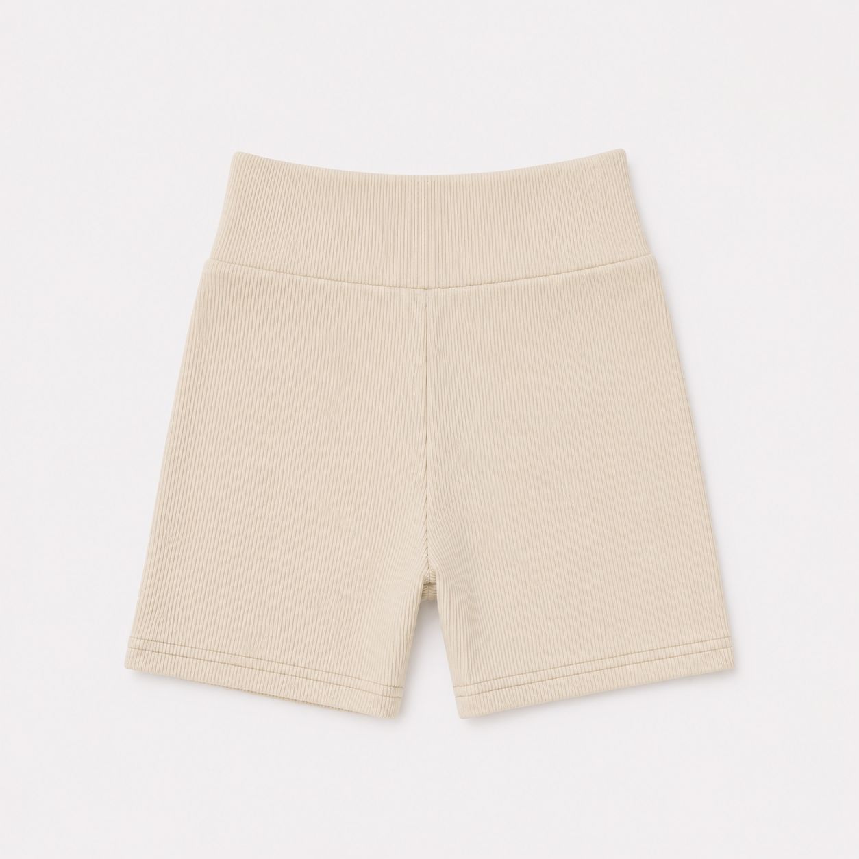 Ribbed Biker Shorts